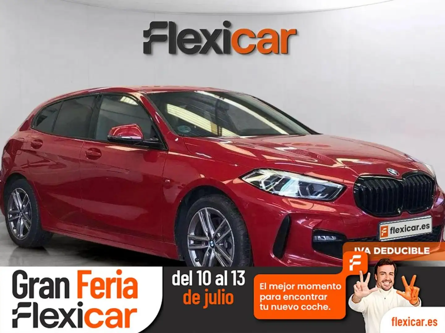 BMW 120 120d Rojo - 1