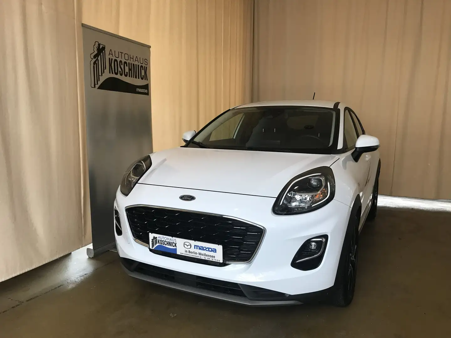 Ford Puma 1.0 EcoBOOST Mild Hybrid TITANIUM DESIGN Allwetter Bianco - 2