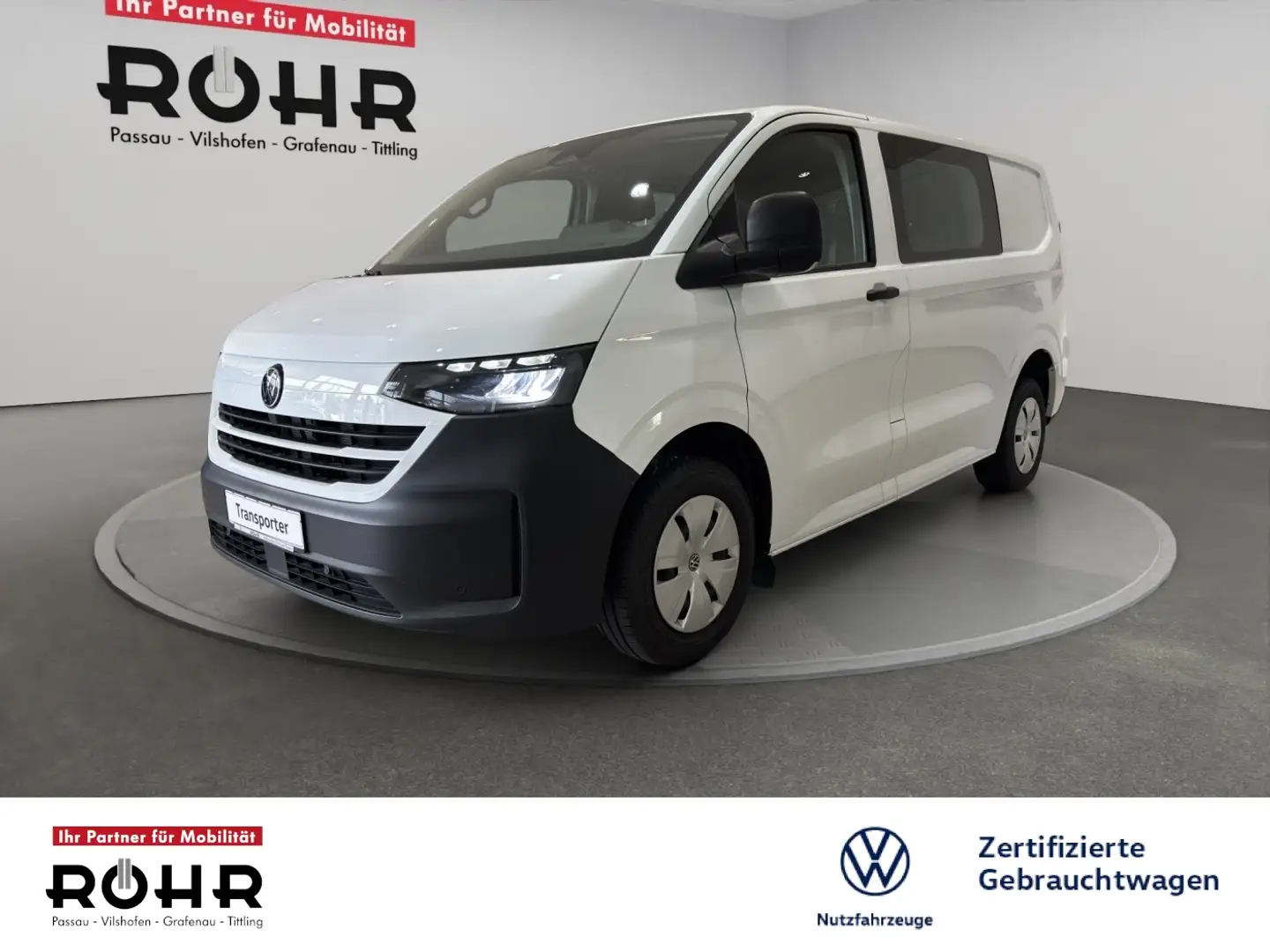 Volkswagen T7 Transporter Kasten Plus (6Sitze/Heckflügel/Anhä Blanc - 1