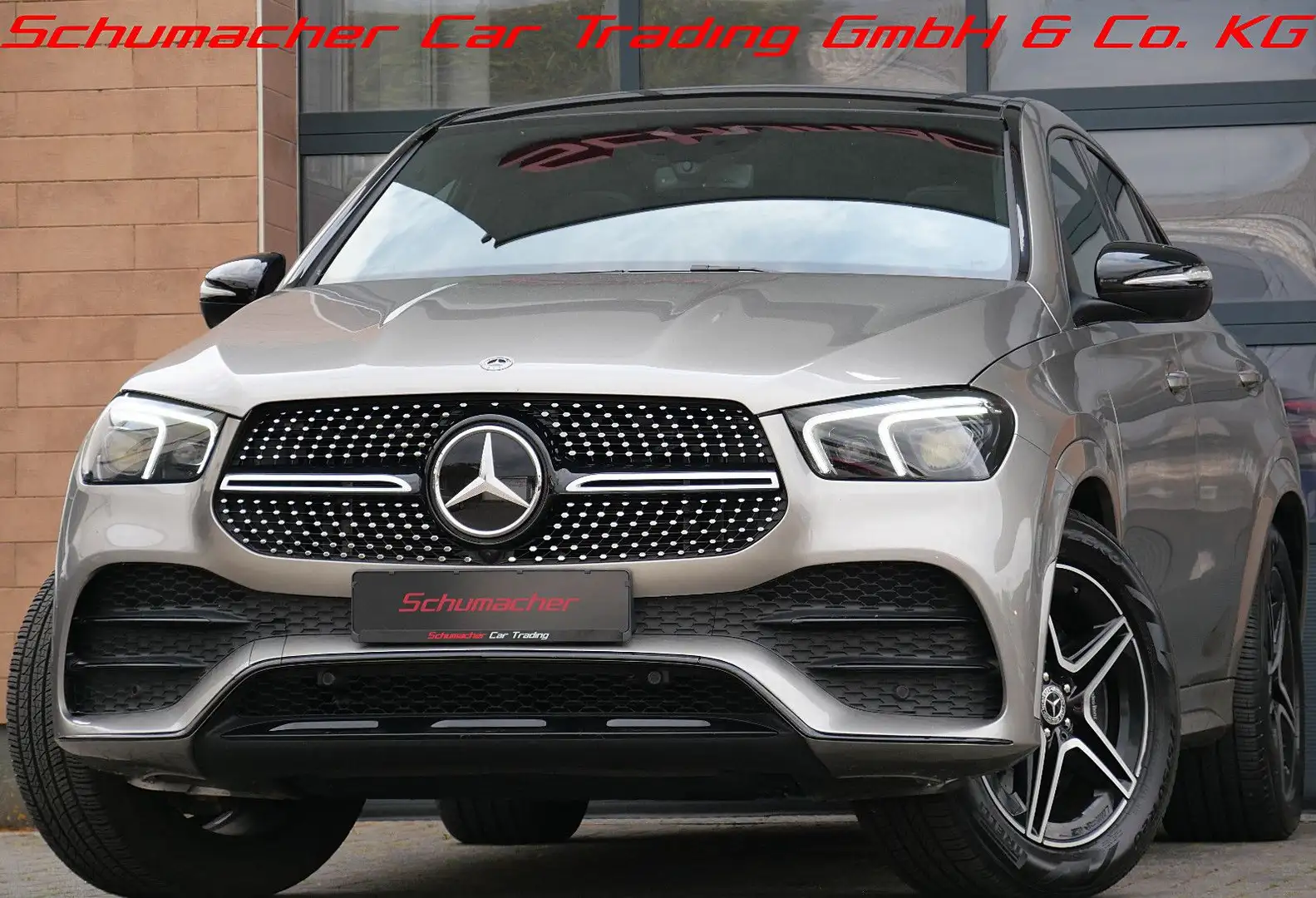 Mercedes-Benz GLE 350 de 4M.AMG,Airmat.ACC,360,Pano,Belüft.Burm Argent - 1