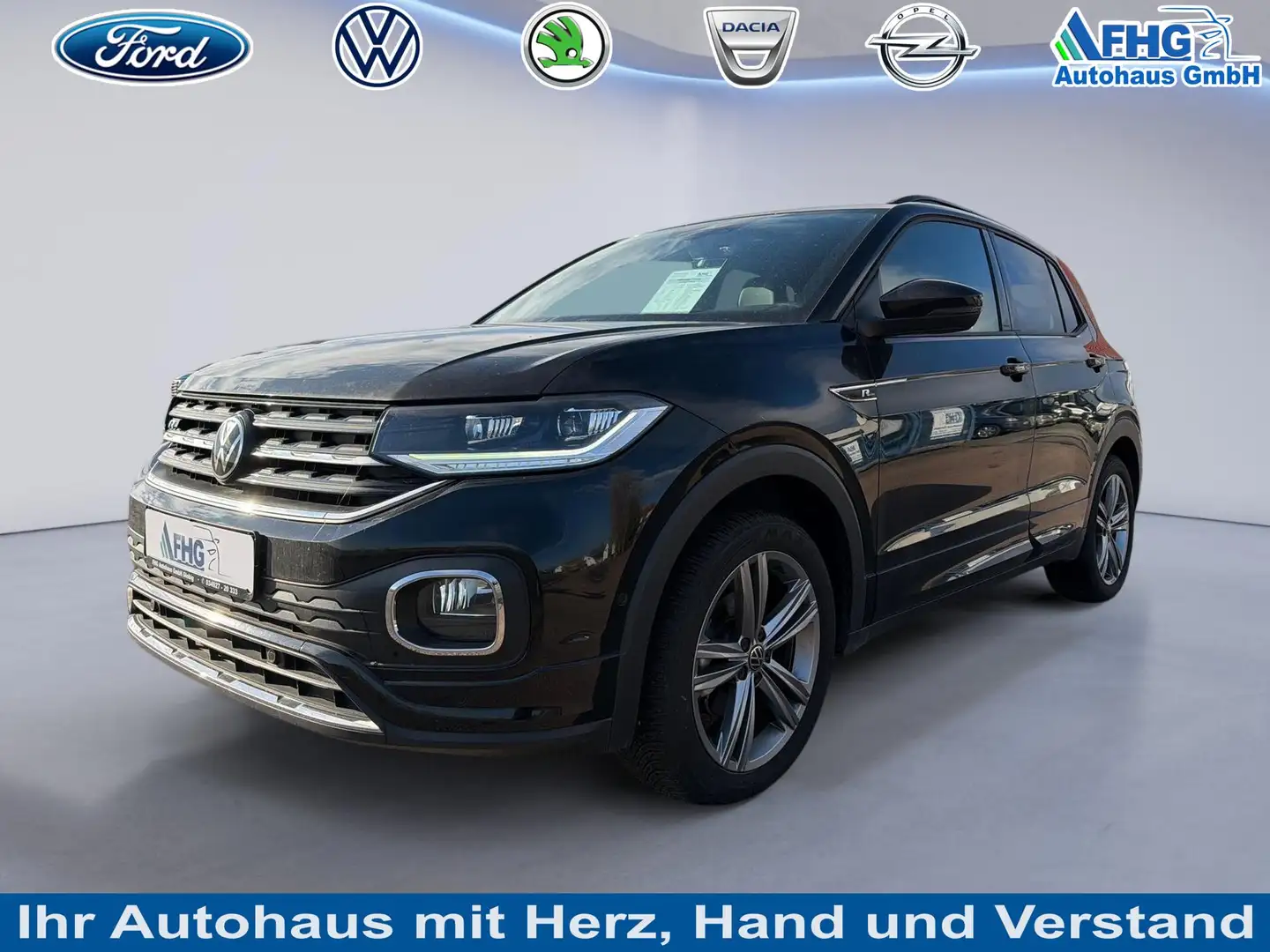 Volkswagen T-Cross 1.0 TSI Life OPF R-Line 81 kW (110 PS), Autom. ... Schwarz - 1