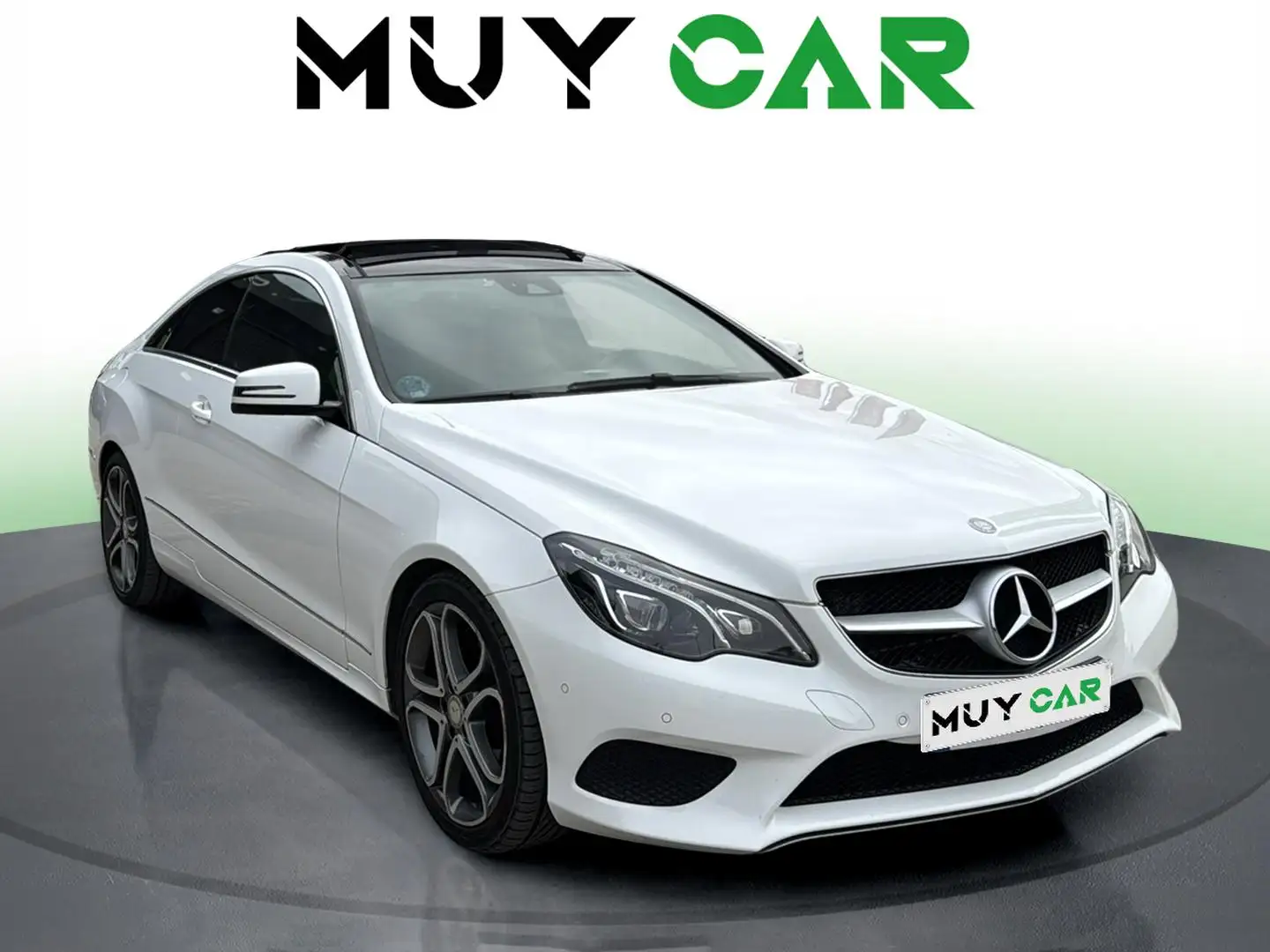 Mercedes-Benz E 220 Coupé 220d 9G-Tronic Blanc - 1