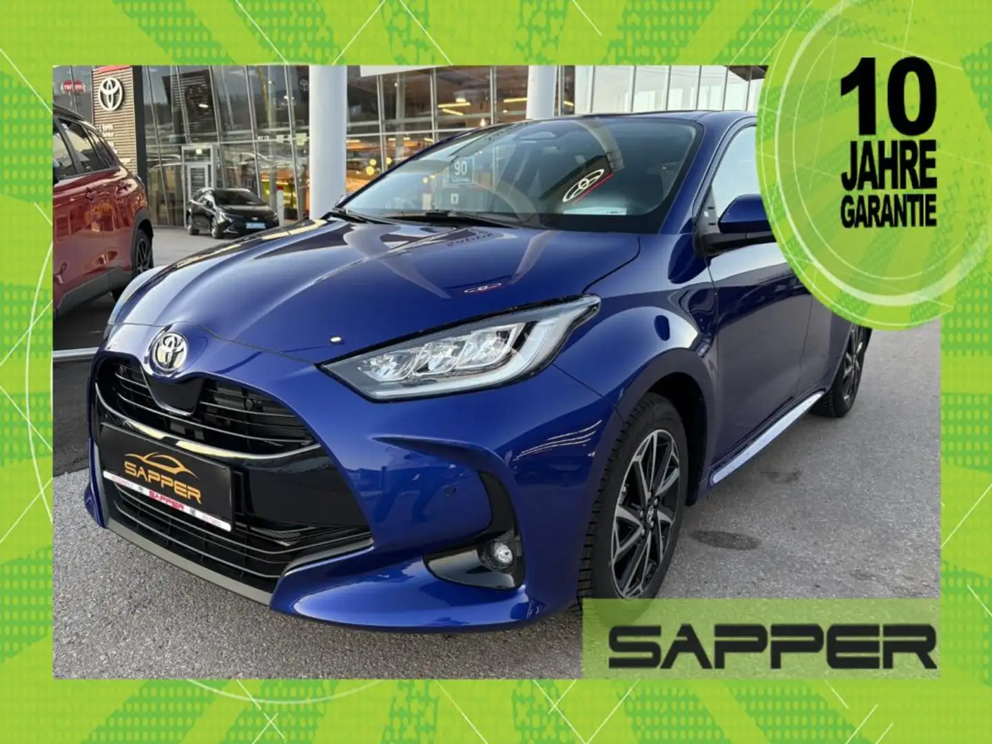 Toyota Yaris - 1,5 l, 116 PS 5-tg. Active Drive Blauw - 1