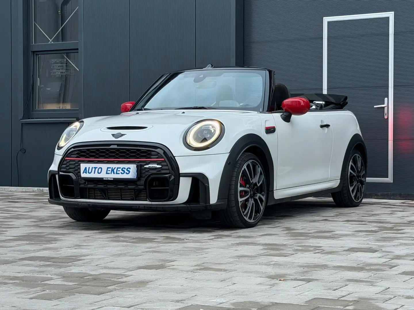 MINI John Cooper Works Cabrio ACC*H/K* Blanc - 1