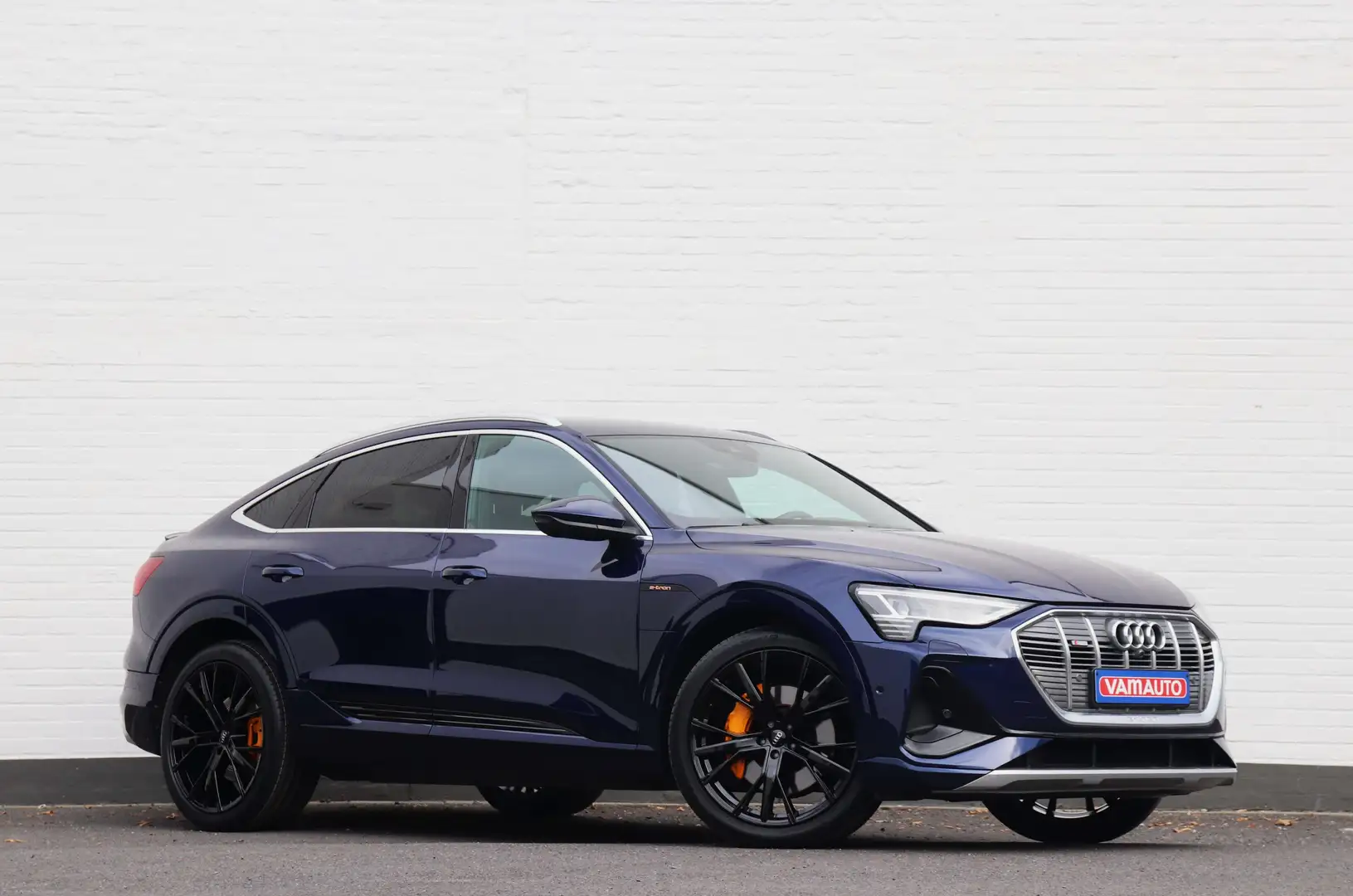 Audi e-tron Sportback 55 Quattro S-line - Memory/BlindSpot/360 Bleu - 2