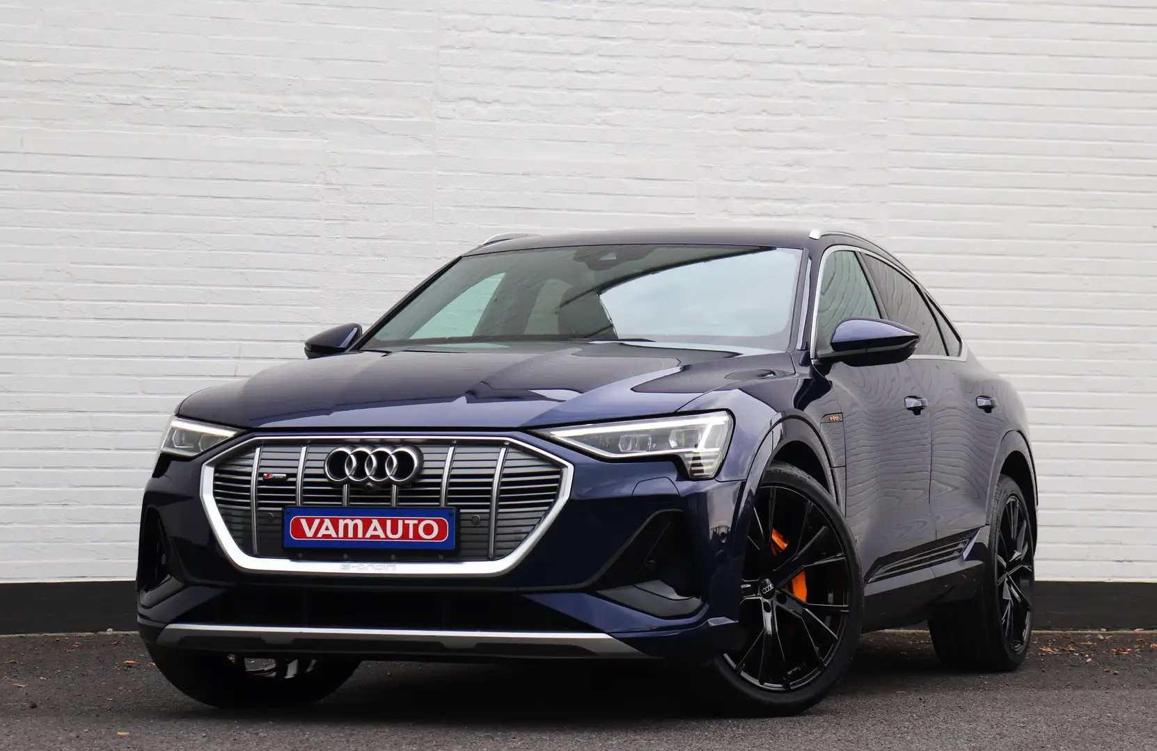 Audi e-tron Sportback 55 Quattro S-line - Memory/BlindSpot/360 Bleu - 1
