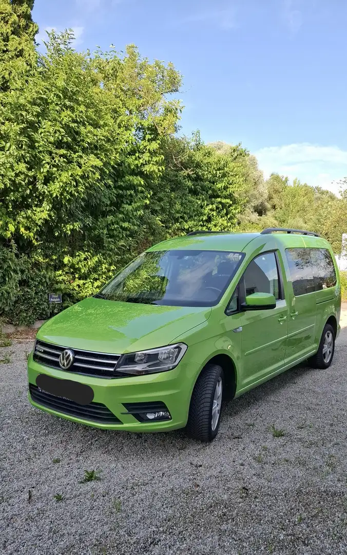 Volkswagen Caddy Caddy Kombi Maxi Comfortline 1,4 TGI Grün - 1
