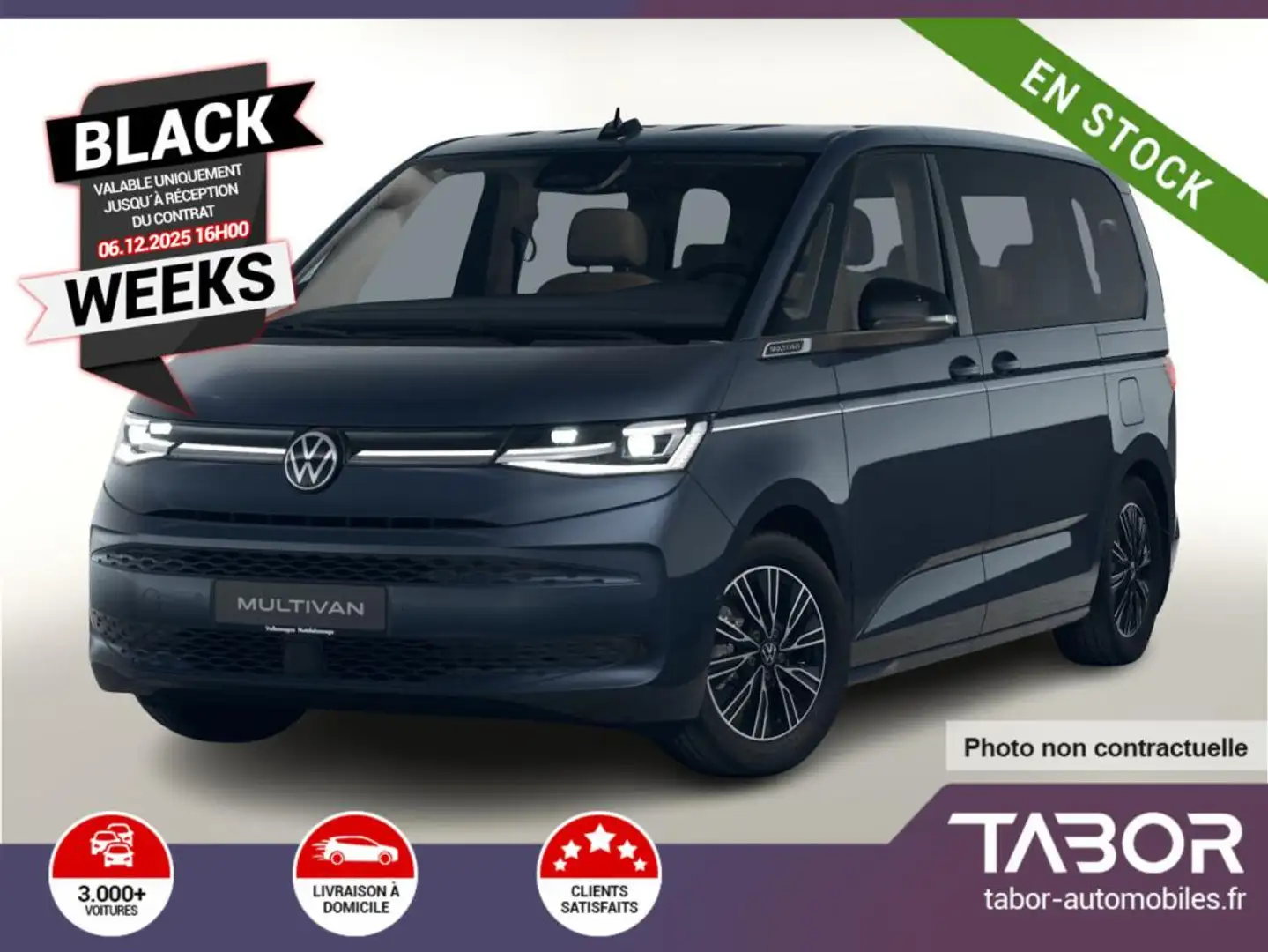 Volkswagen T7 Multivan 2.0 TDI 150 DSG Style Bleu - 1