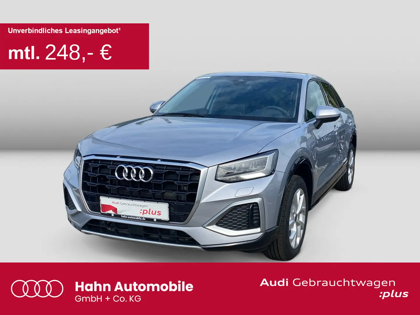 Audi Q2 Advanced 35TDI S tronic Virtual AHK LED Einph Silber - 1