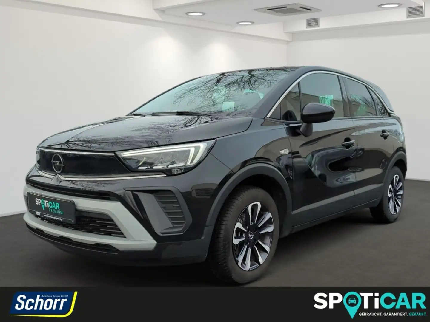 Opel Crossland 1.2 Automatik Elegance Schwarz - 1