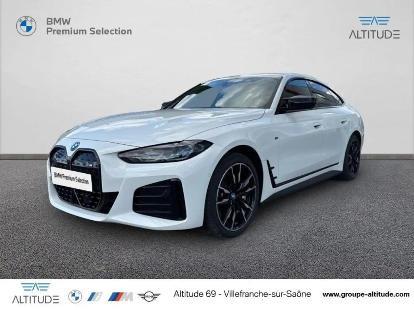 BMW i4 M50 544ch Weiß - 1
