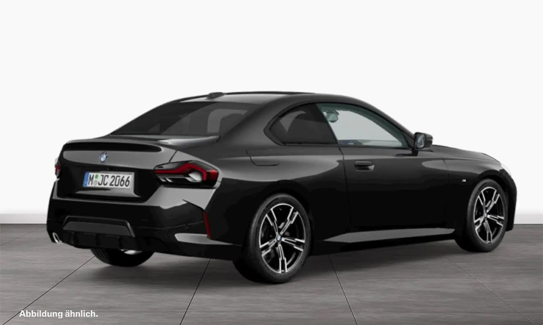 BMW 220 d Coupé M Sportpaket LED Tempomat Komfortzugang Schwarz - 2