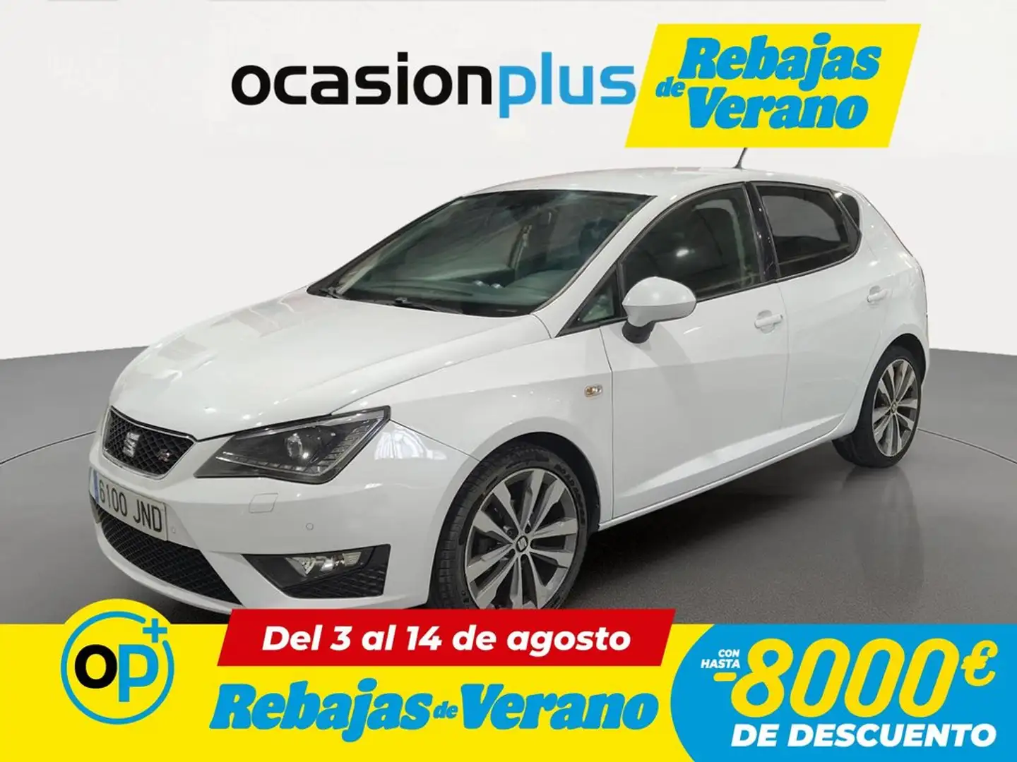 SEAT Ibiza 1.4TDI CR S&S FR 90 Blanco - 1