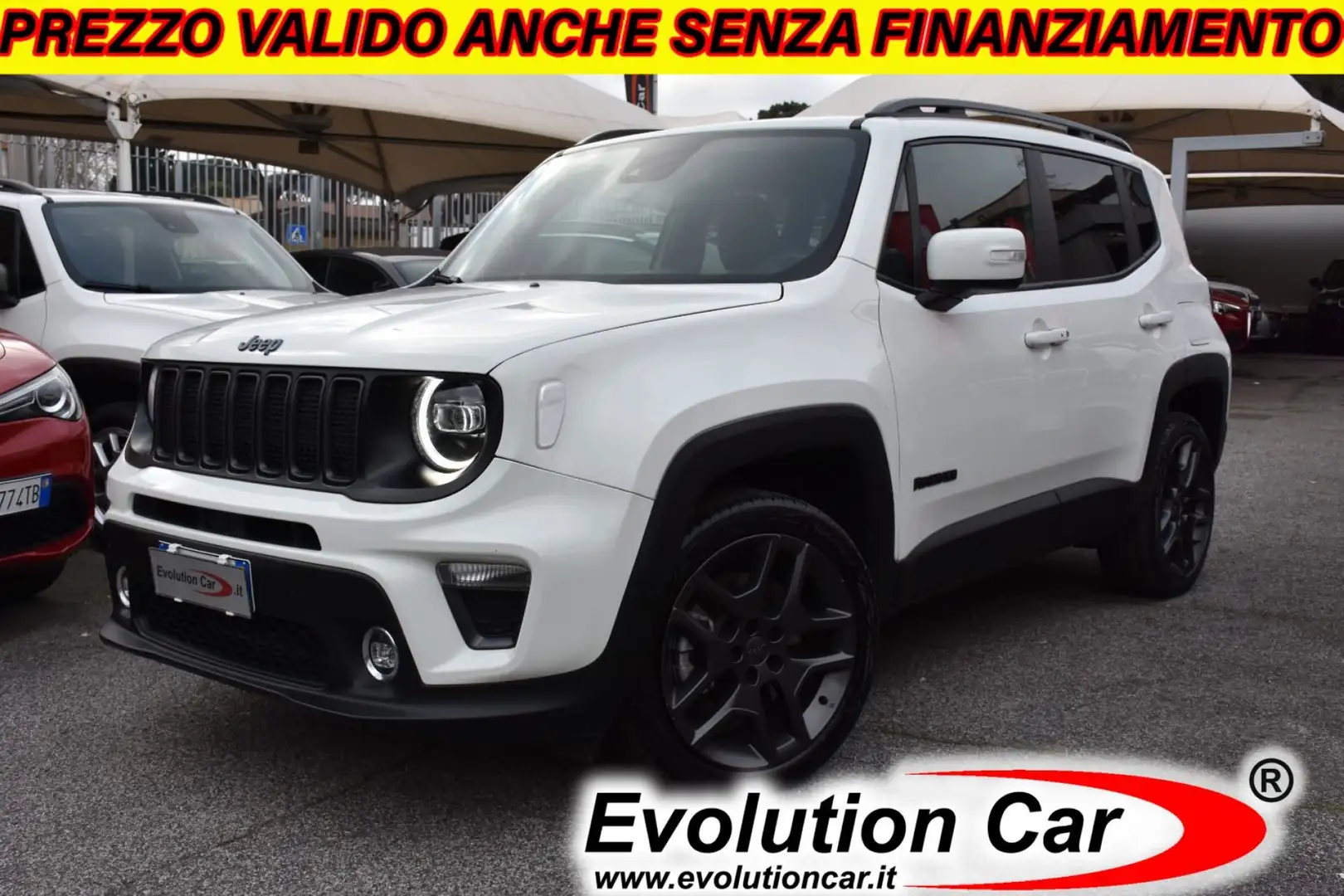 Jeep Renegade 1.3 T4 240CV PHEV 4xe AT6 S **PELLE TOTALE**LED** Wit - 1
