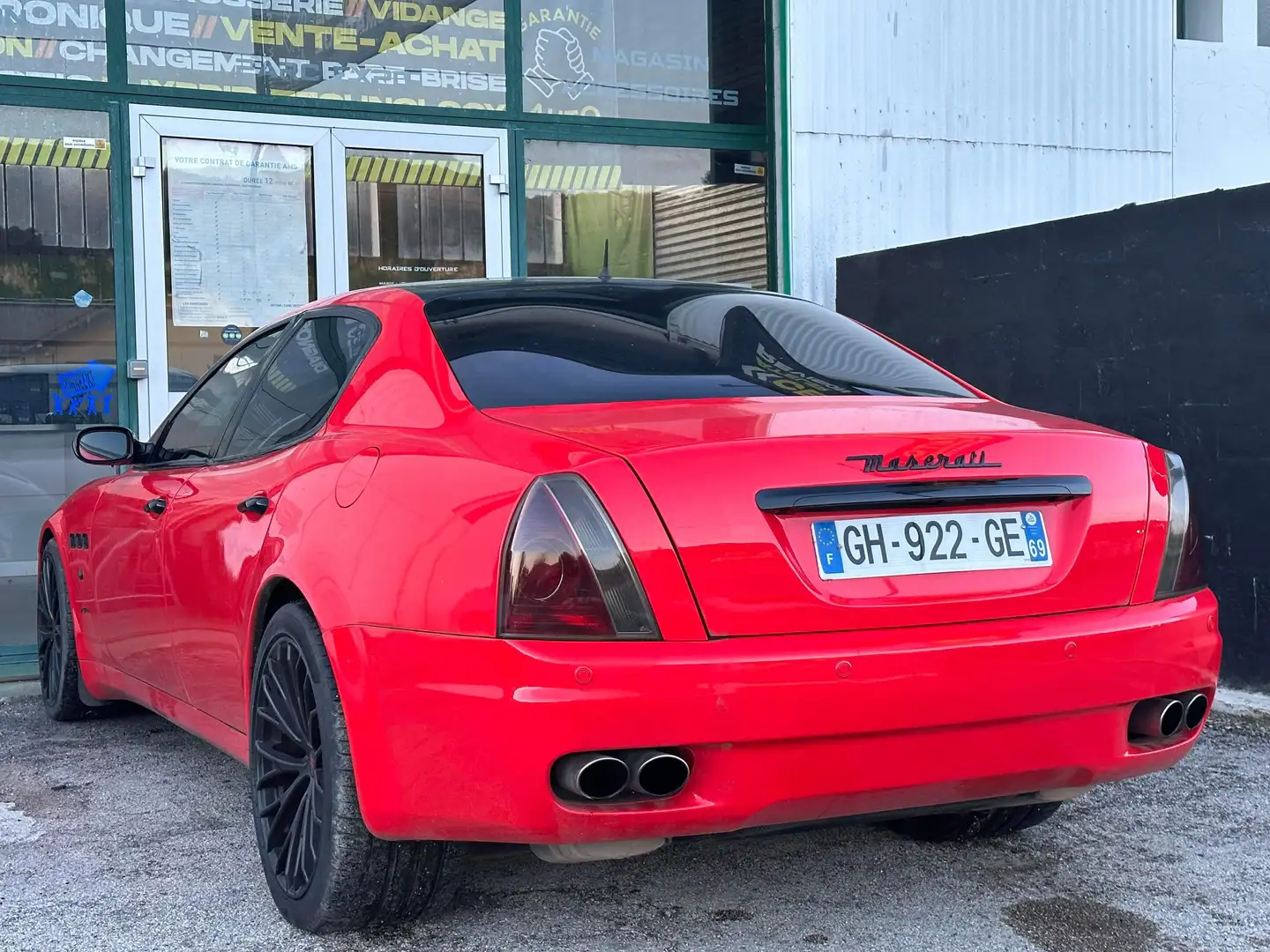 Maserati Quattroporte 4.2 V8 Rojo - 2