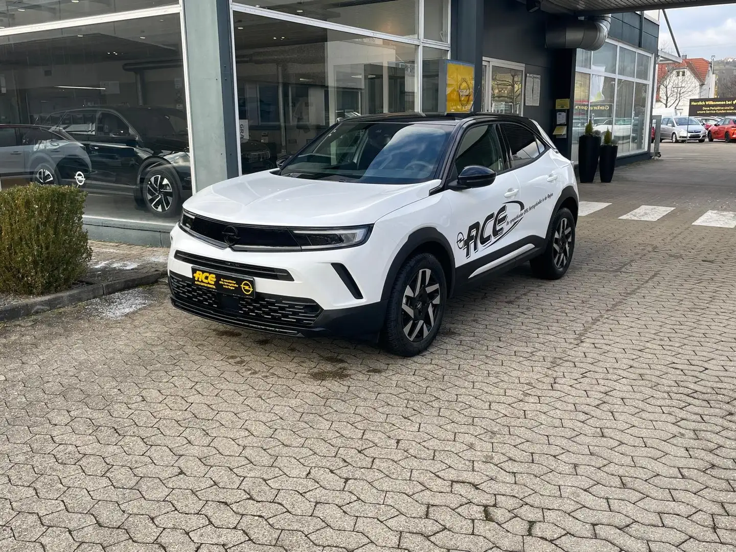 Opel Mokka GS Line*SHZ*LHZ*Allwetter* Blanco - 2