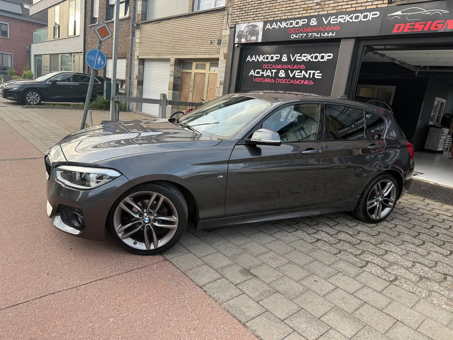 BMW 118 Pack M Boite Auto Phare Xi Xenon Led Cruise Grijs - 1