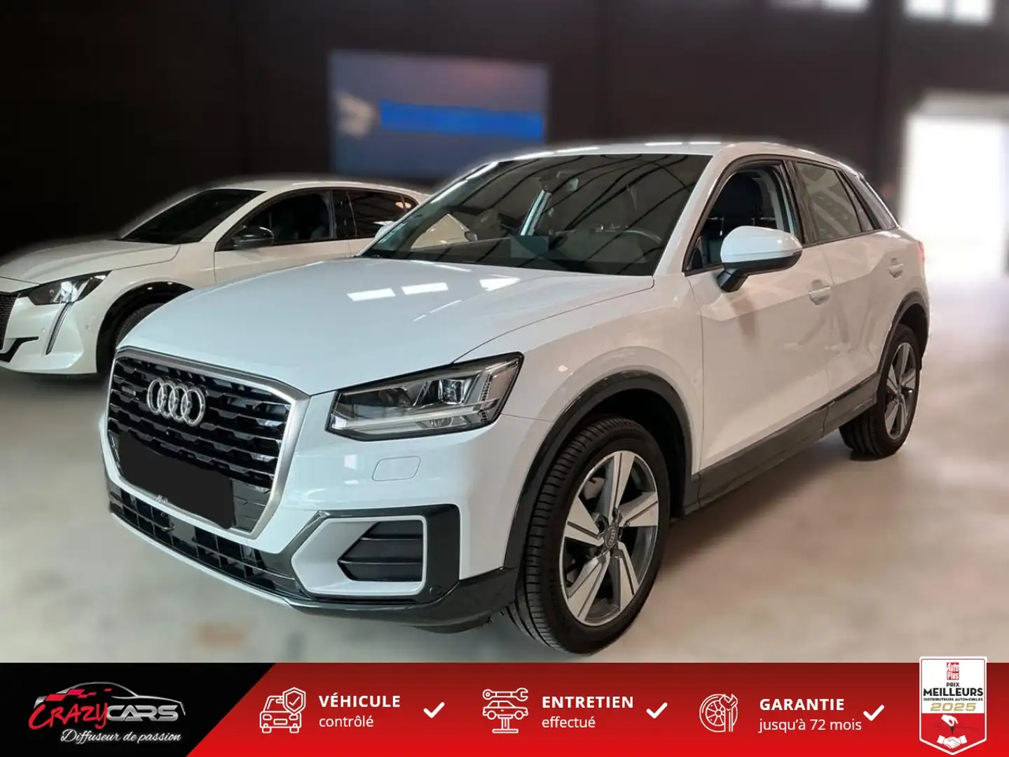 Audi Q2 Quattro 2.0 TFSI 190 S-tronic  Design Luxe  - CAM  Blanc - 1