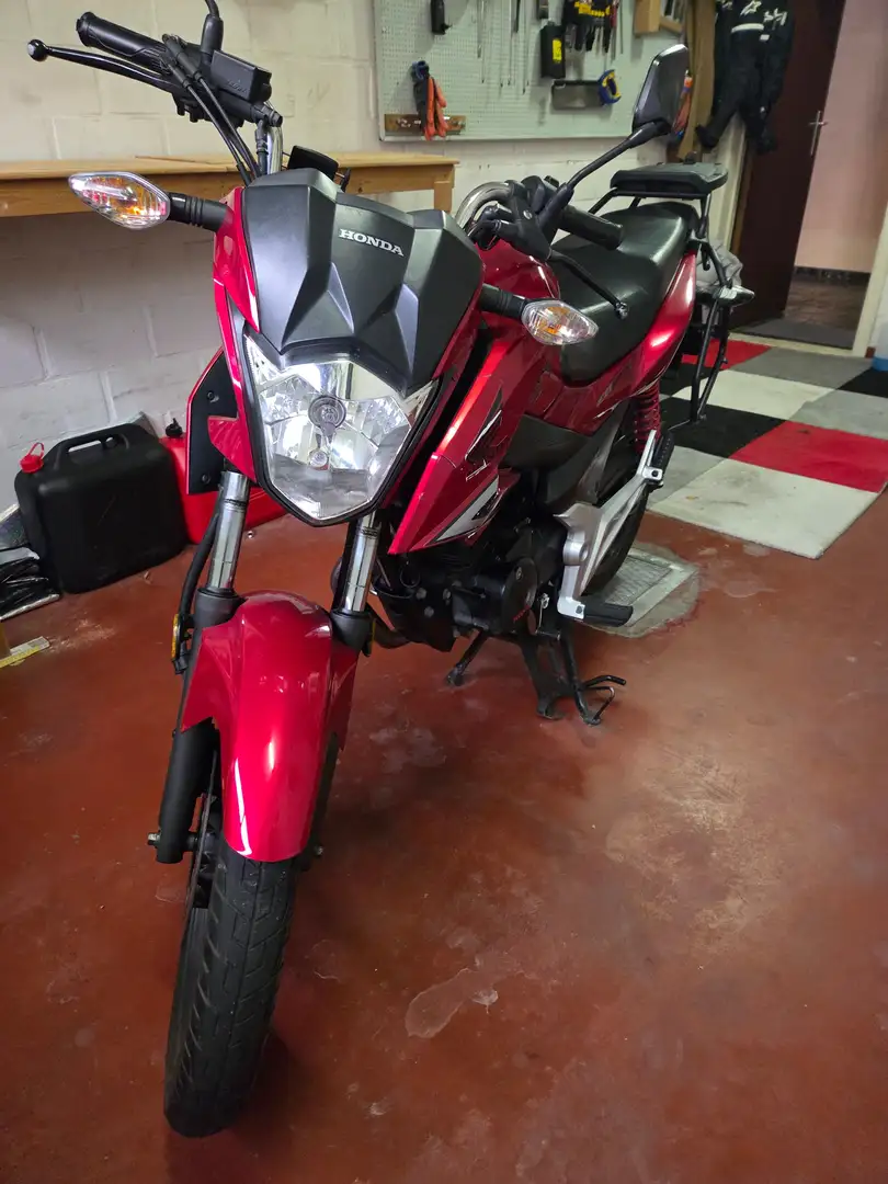 Honda CBF 125 Rojo - 2