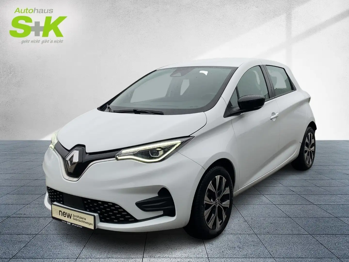 Renault ZOE R110/EV50 E-Tech 100% elek.*Batteriekauf*PDC* Weiß - 1