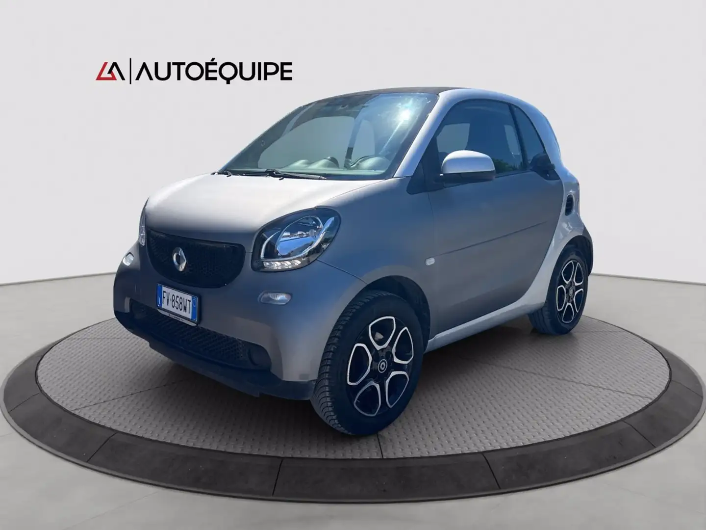 smart forTwo III 2015 0.9 t Passion 90cv Grigio - 1