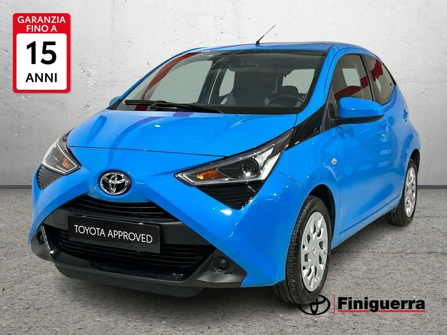 Toyota Aygo Aygo Connect 1.0 VVT-i 72 CV 5 porte x-play Bleu - 1
