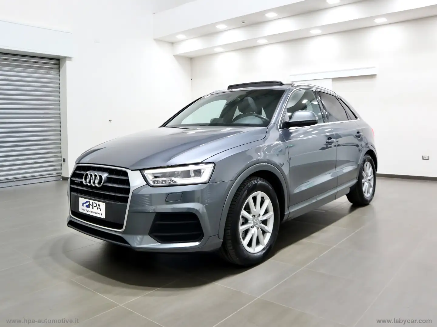Audi Q3 2.0 TDI 150CV QUATTRO TETTO PELLE NAVI LED Gris - 1