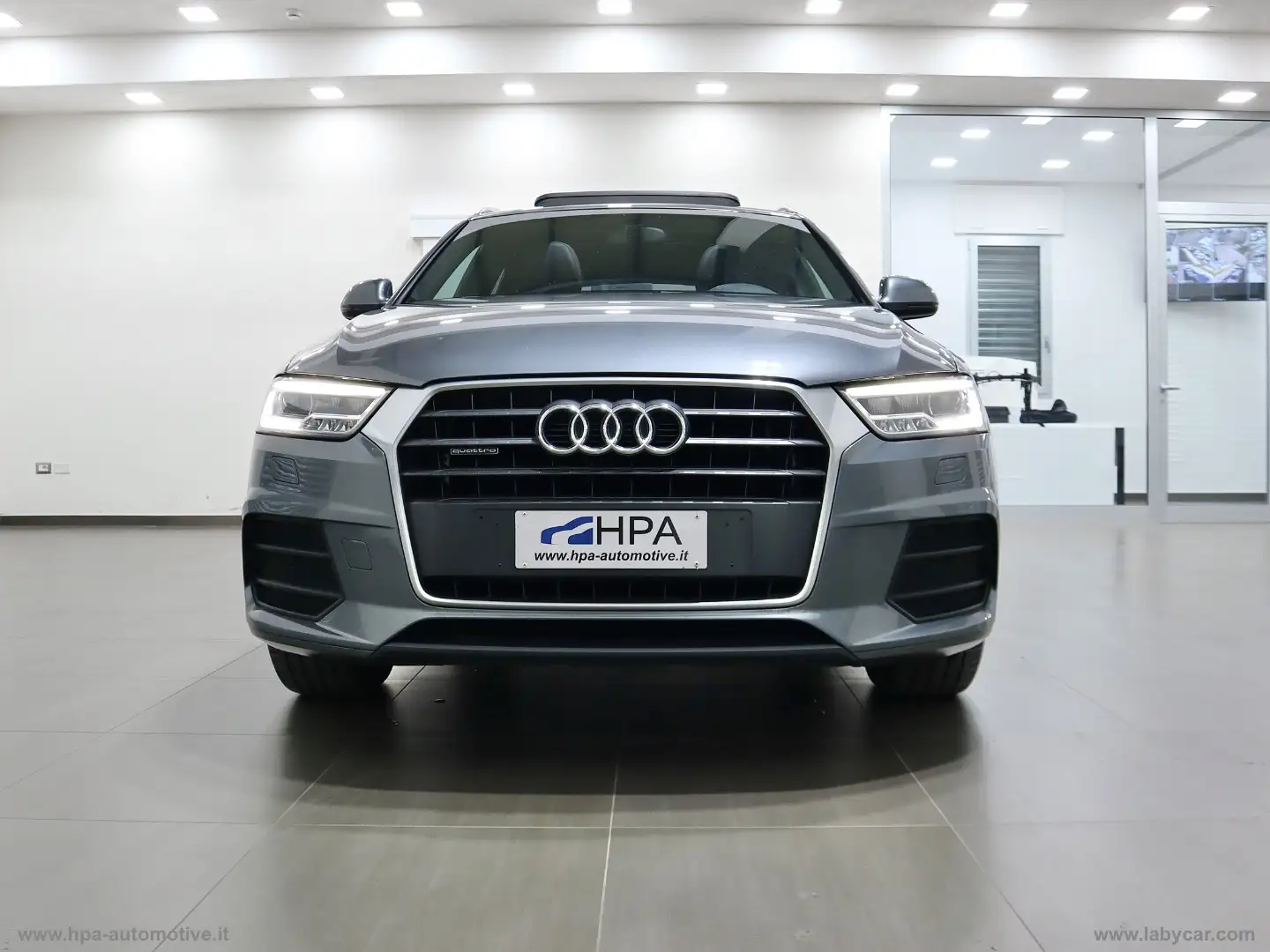 Audi Q3 2.0 TDI 150CV QUATTRO TETTO PELLE NAVI LED Gris - 2
