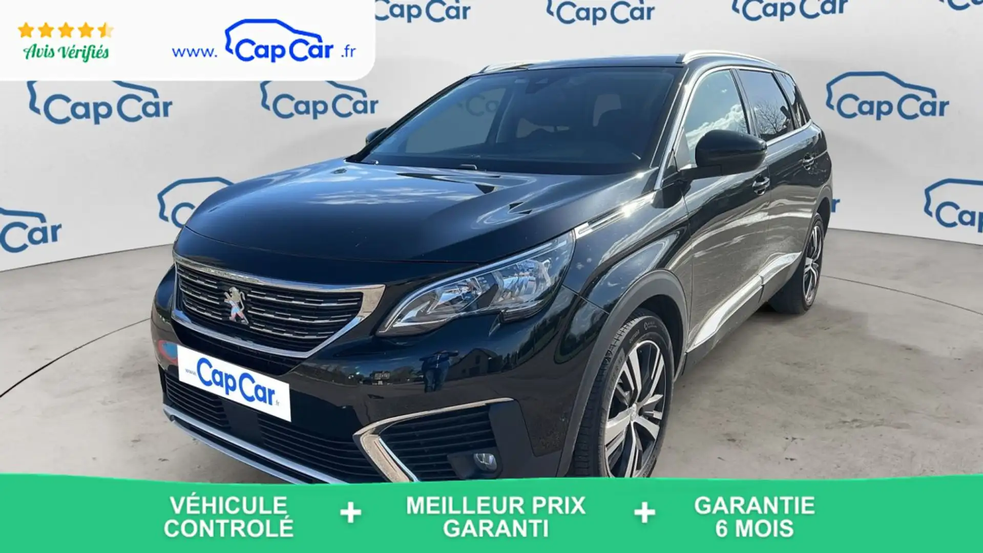 Peugeot 5008 II 1.2 Puretech 130 EAT8 Allure Business - Première main Automatique Schwarz - 1