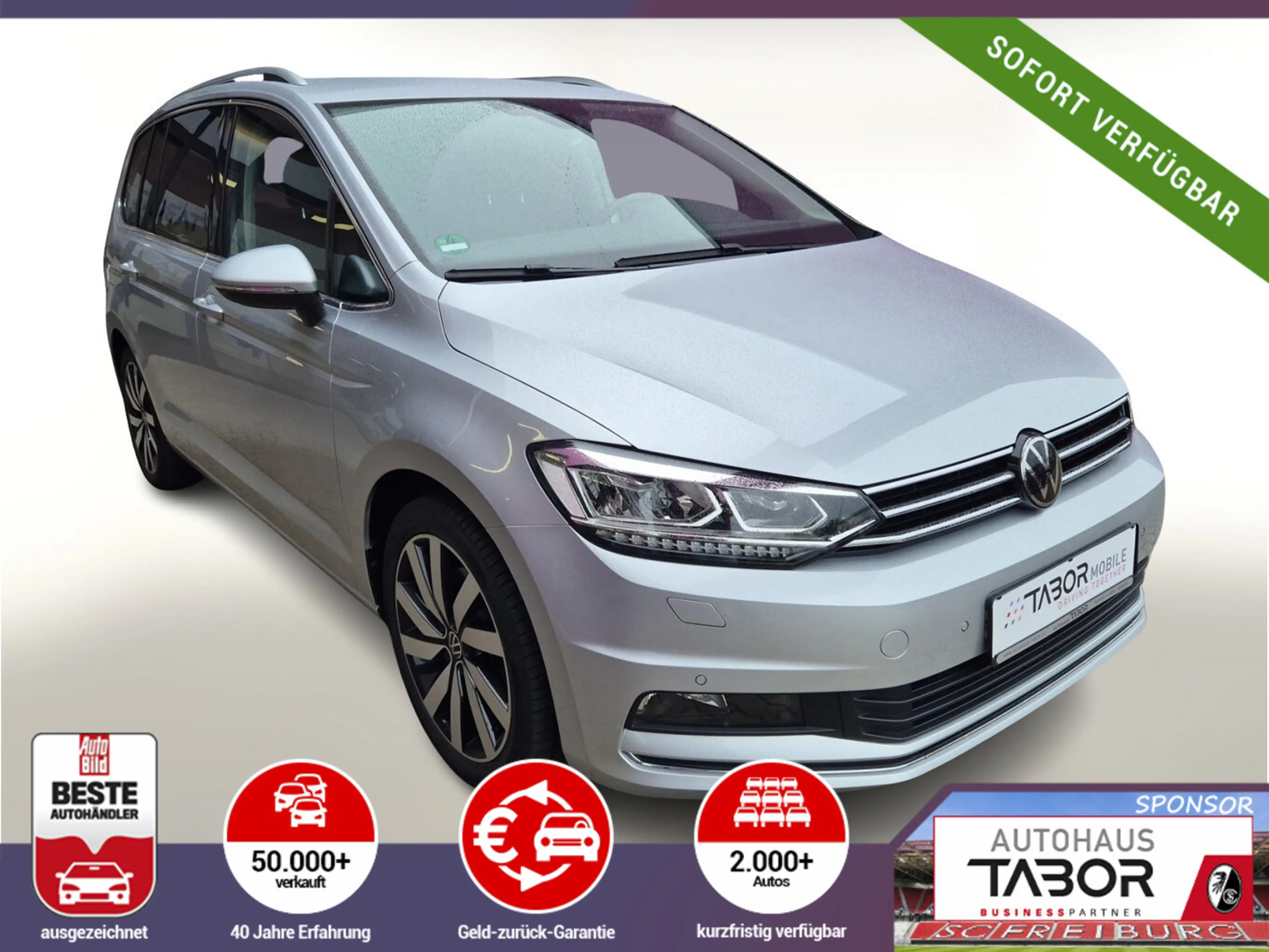 Volkswagen Touran 1.5 TSI 150 DSG Highline LED Nav Kam