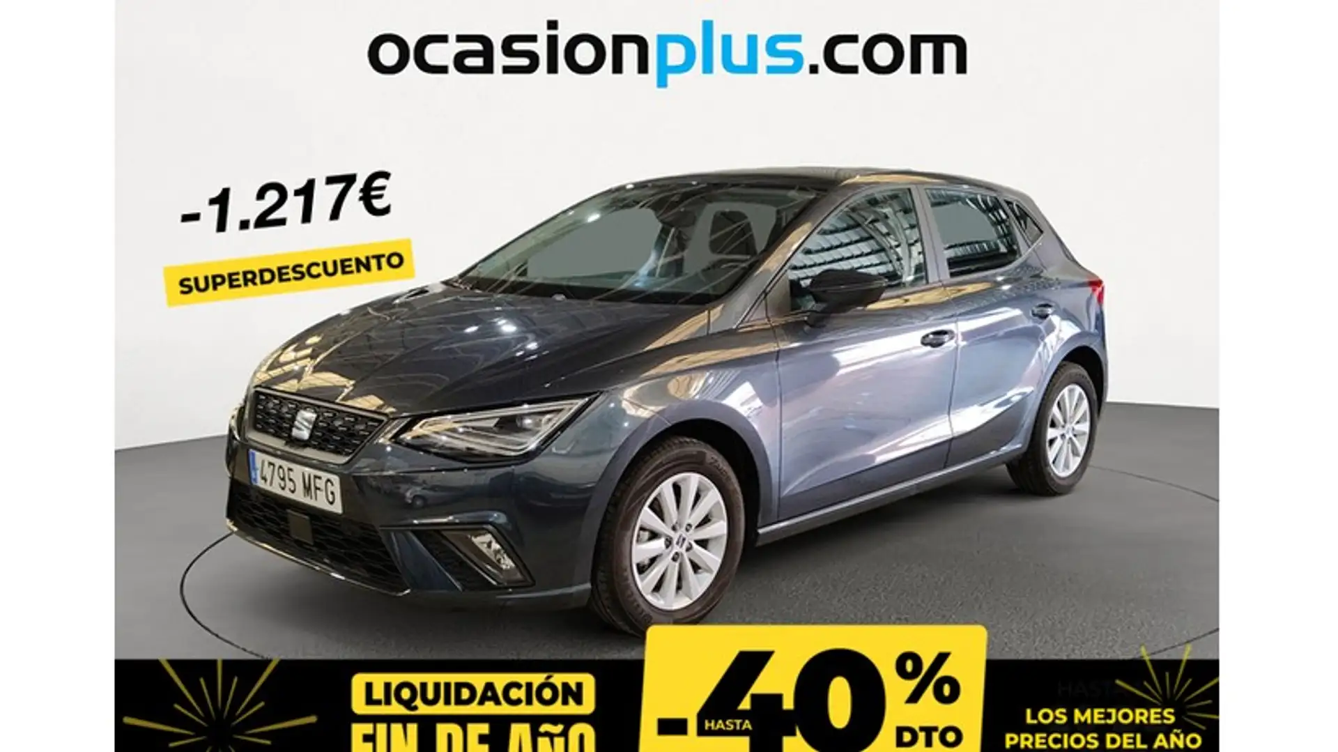 SEAT Ibiza 1.0 MPI Evo S&S Style XM Edition 80 Gris - 1