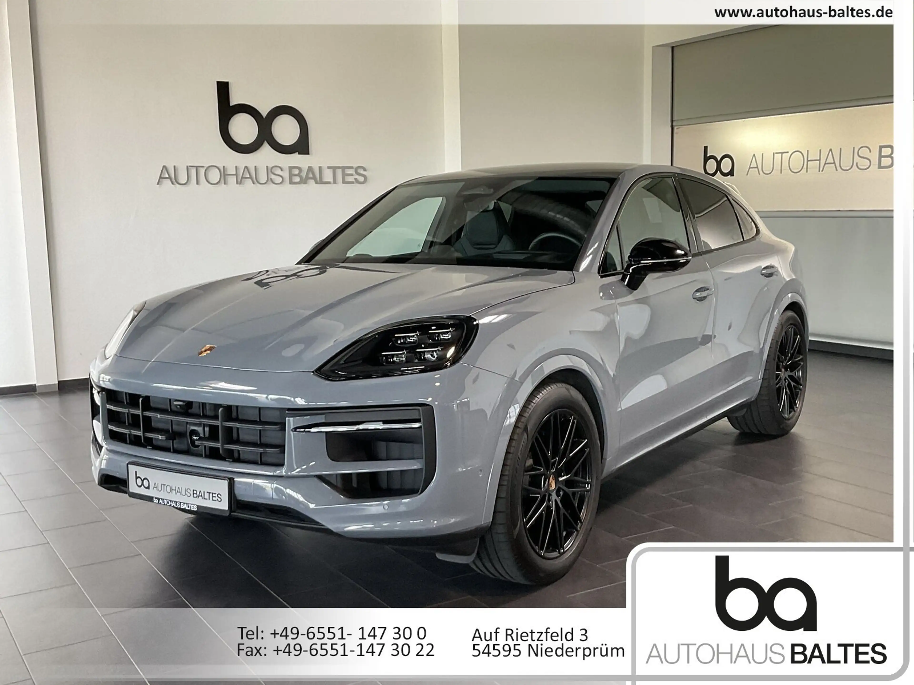 Porsche Cayenne Cayenne Coupe Black Edition 21"/AHK/HuD/Inno/SpoSi