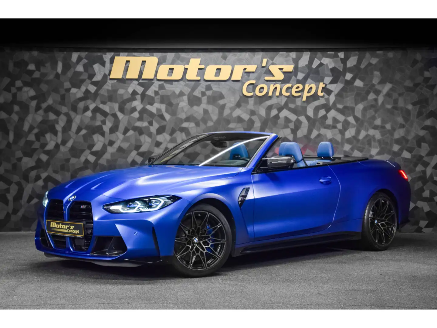 BMW M4 Compétition Cabriolet X-DRIVE G83 - BMW INDIVIDUAL Bleu - 1