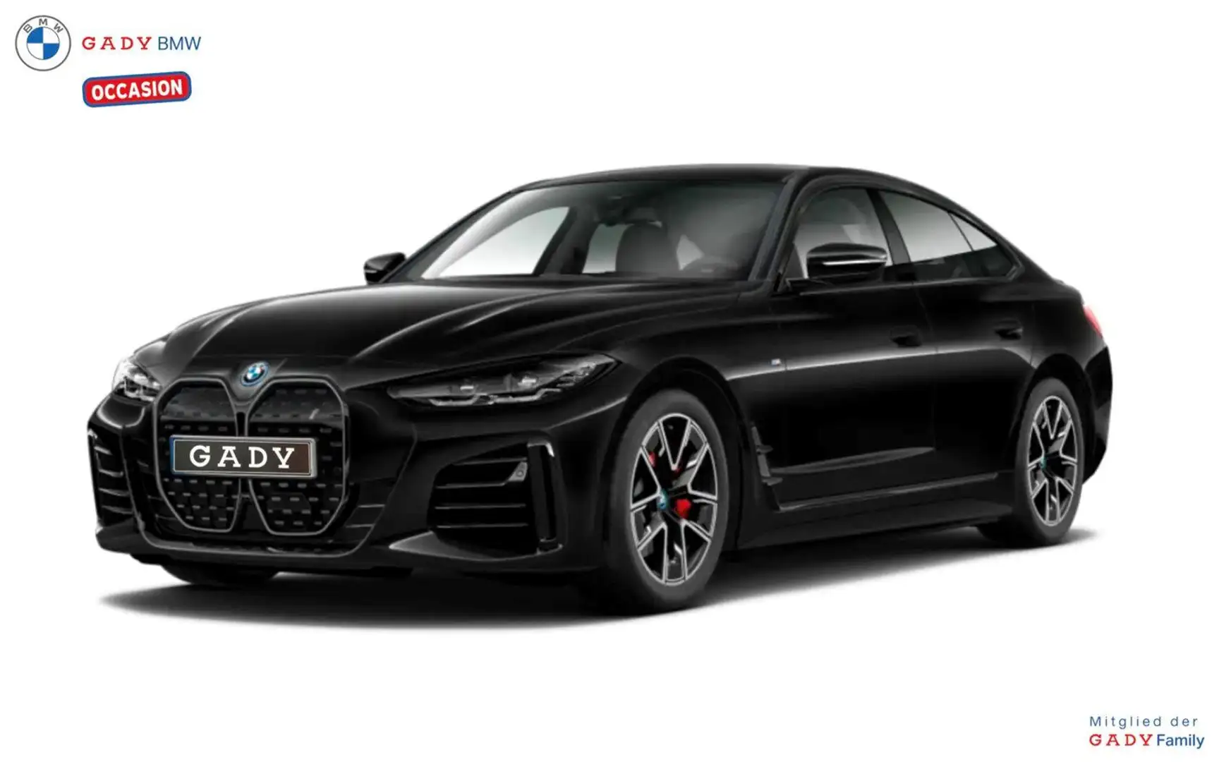 BMW i4 eDrive40 Schwarz - 1
