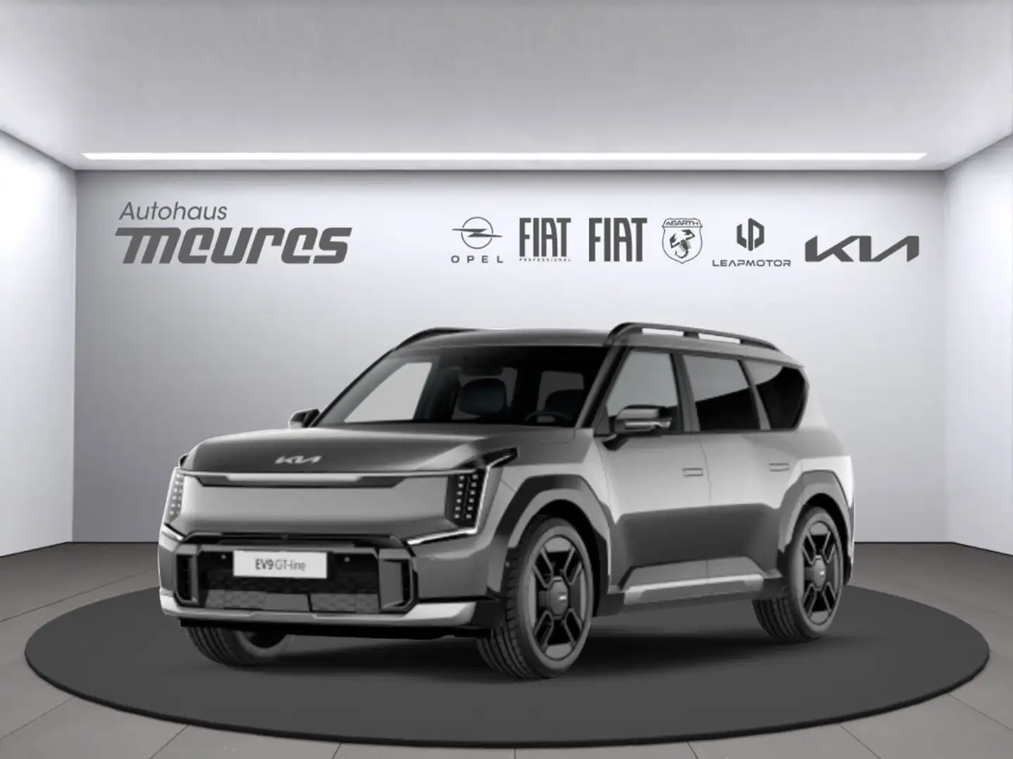 Kia EV9 GTL AWD 7-Sitzer El. Panodach Massagesitze El. Hec Grijs - 1