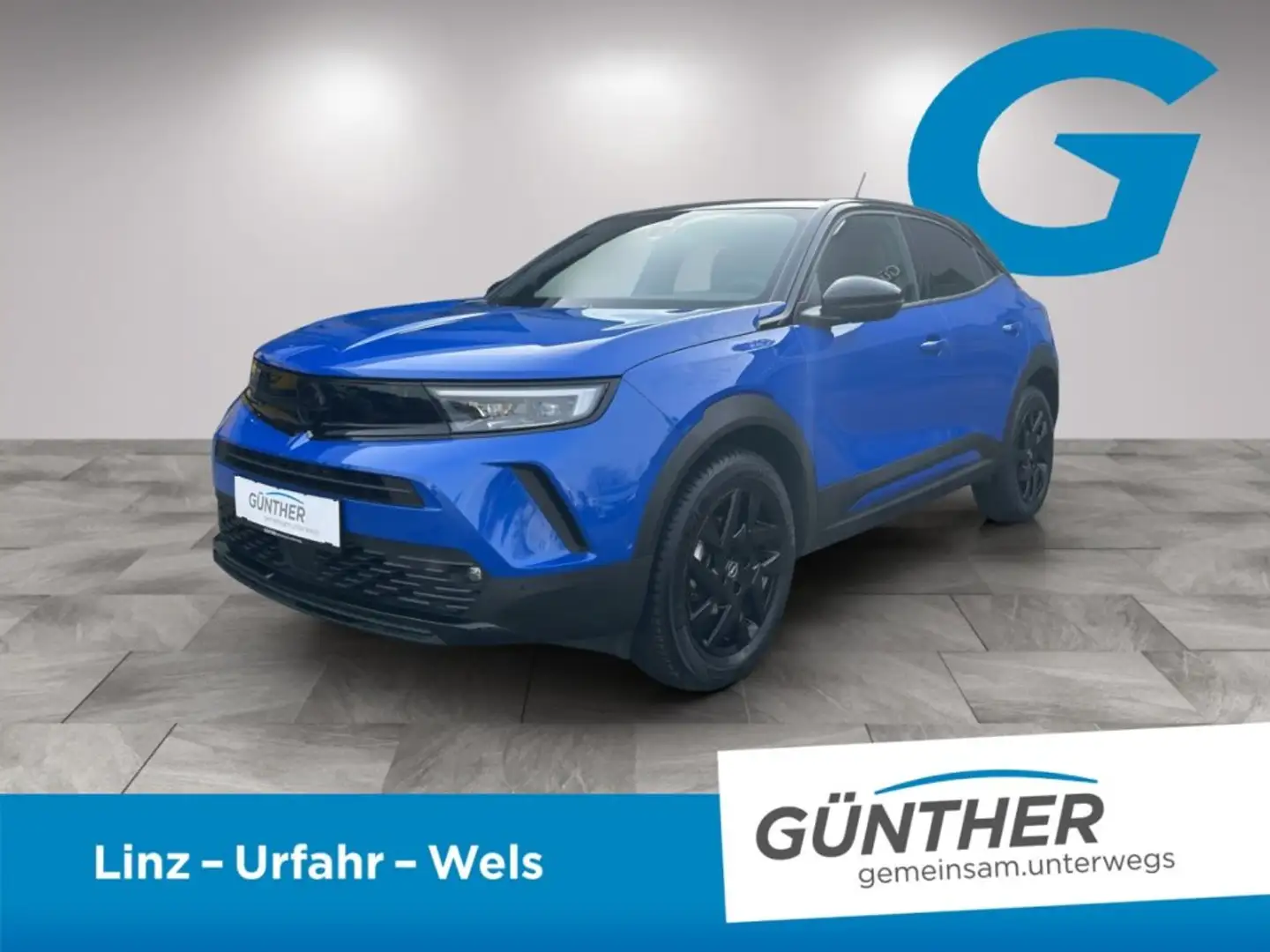 Opel Mokka GS 1.2 Direct Injection Turbo Blau - 1