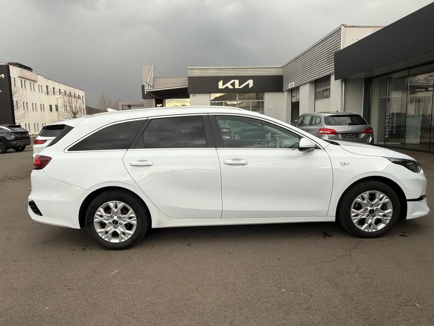 Kia Ceed SW / cee'd SW SW 1,6 CRDi SCR ISG Silber 48V DCT Weiß - 2