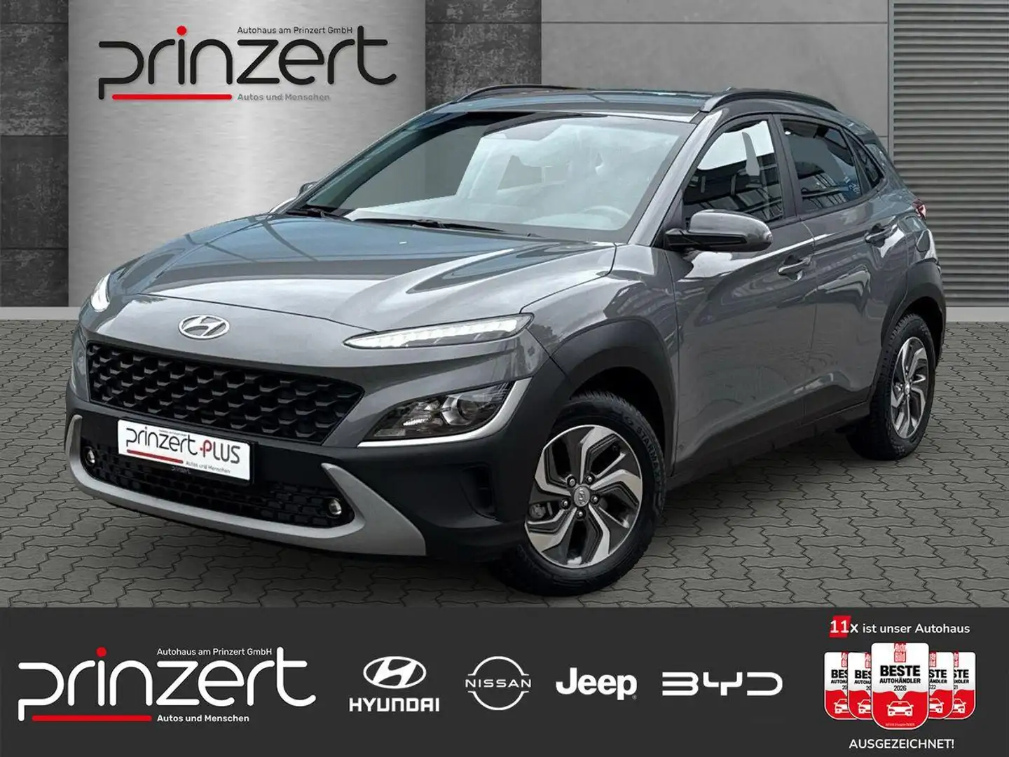 Hyundai KONA 1.6 GDI Hybrid DCT "Trend" Winter-Paket Grau - 1