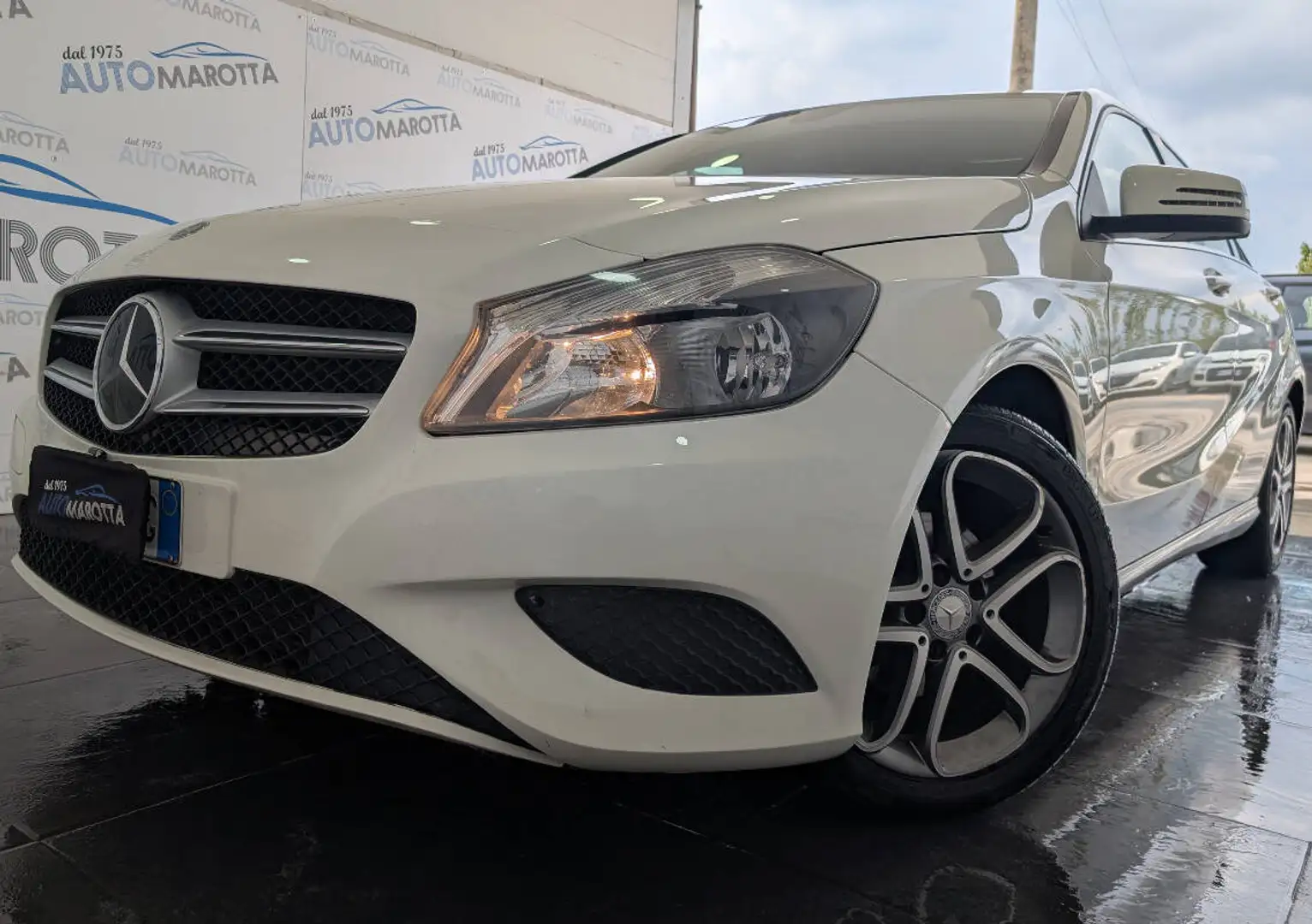 Mercedes-Benz A 180 180 cdi (be) Sport Blanc - 2
