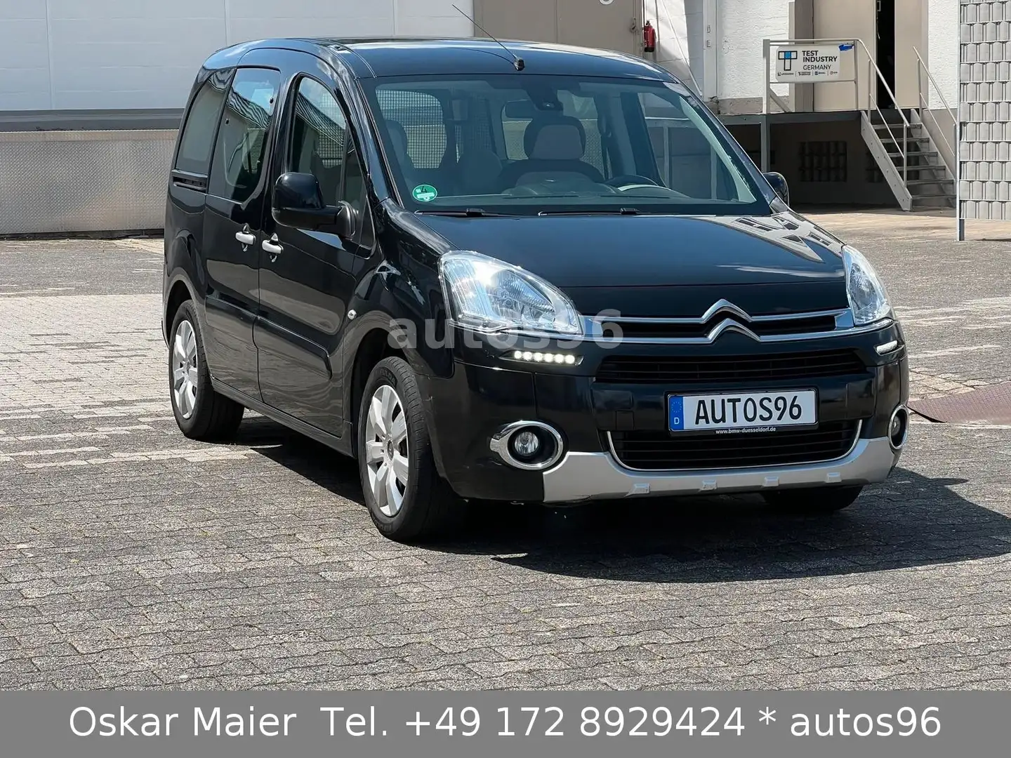 Citroen Berlingo HDi 115 Multispace KLIMA 1. Hand Schwarz - 1