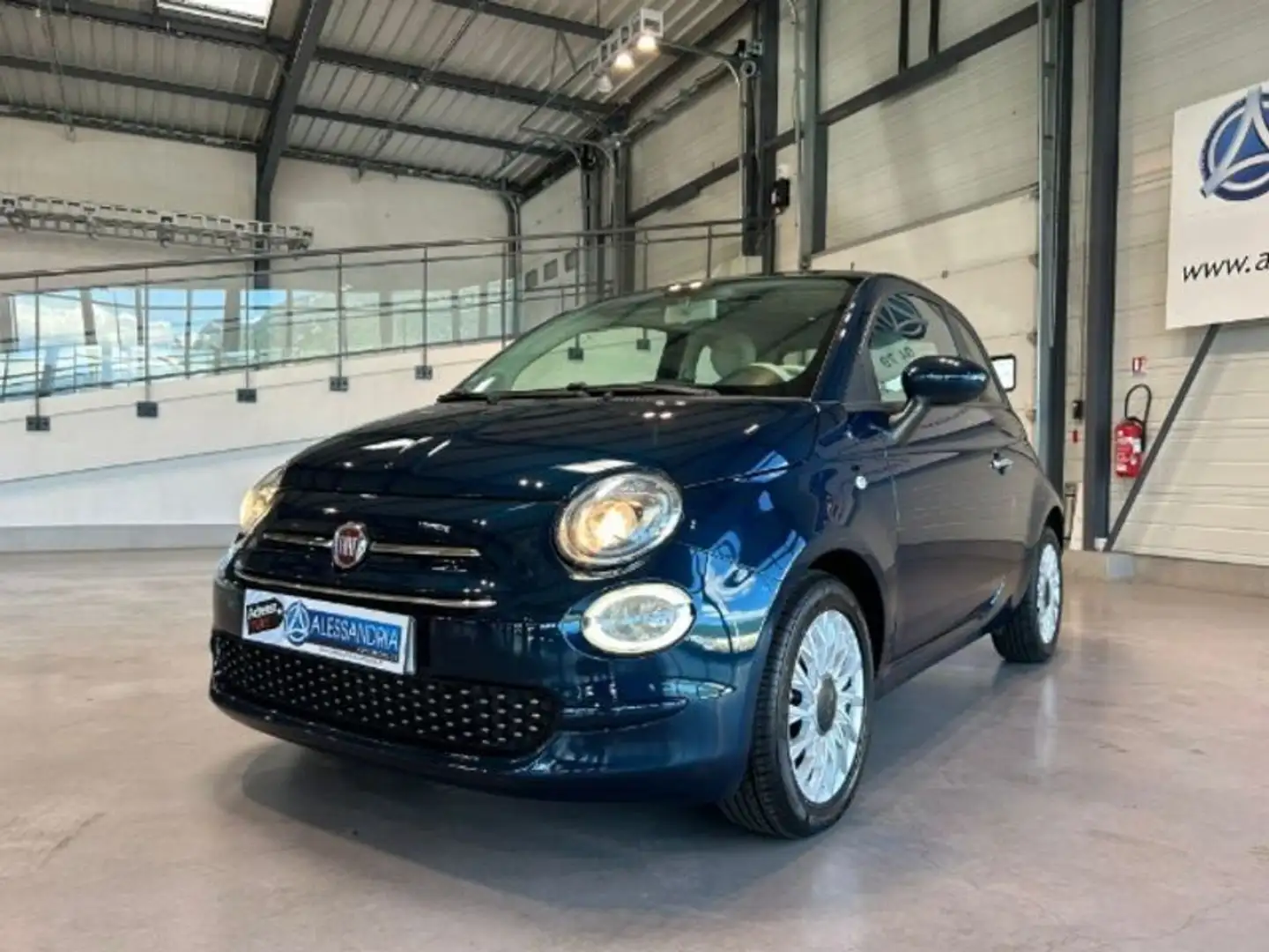 Fiat 500 Série 8 EURO 6D-TEMP 1.0 70 ch Hybride BSG S/S Lou Bleu - 2