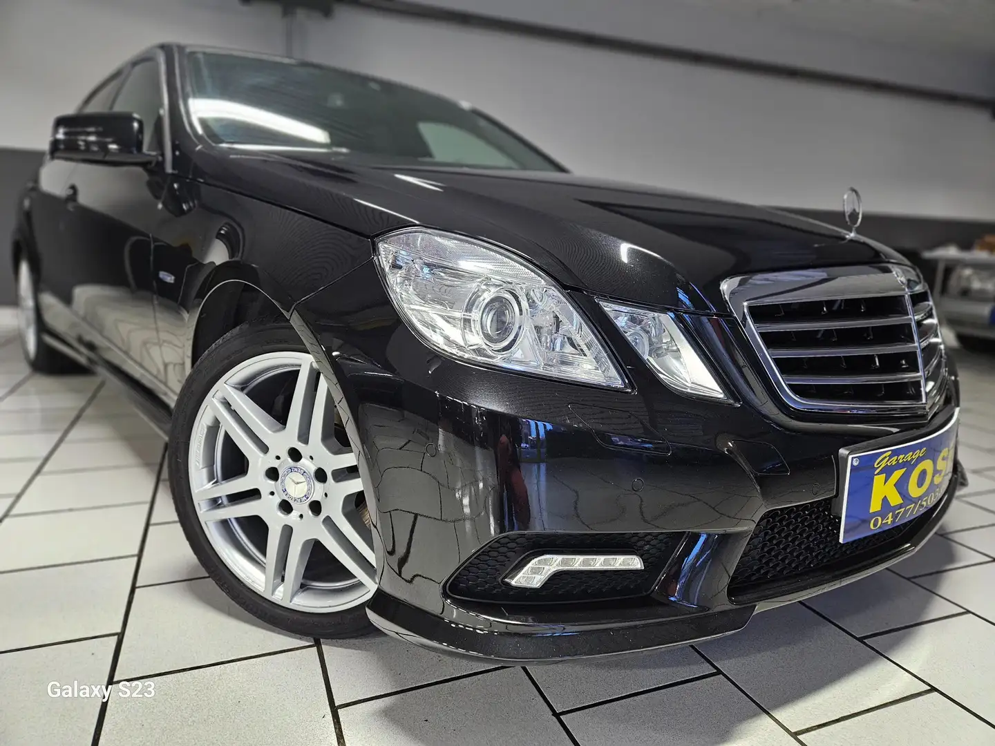 Mercedes-Benz E 200 Avantgarde 136cv  AMG LINE//NAVIGATION/GARANTIE Noir - 2