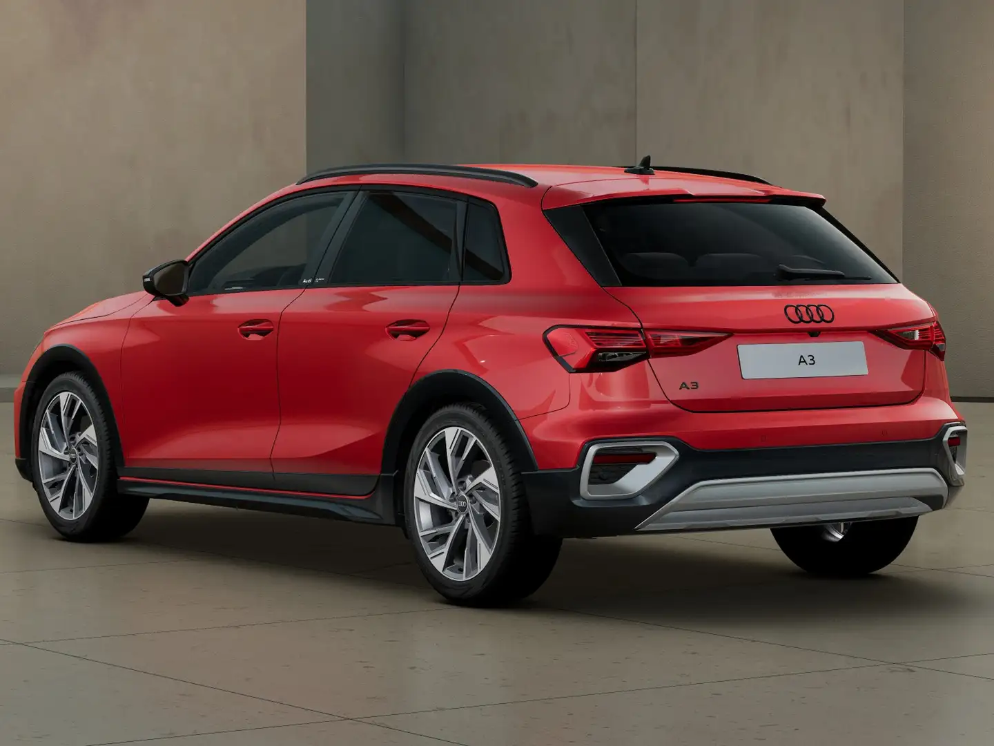 Audi A3 allstreet 1.5 tfsi mhev business 150cv s-tronic Rosso - 2