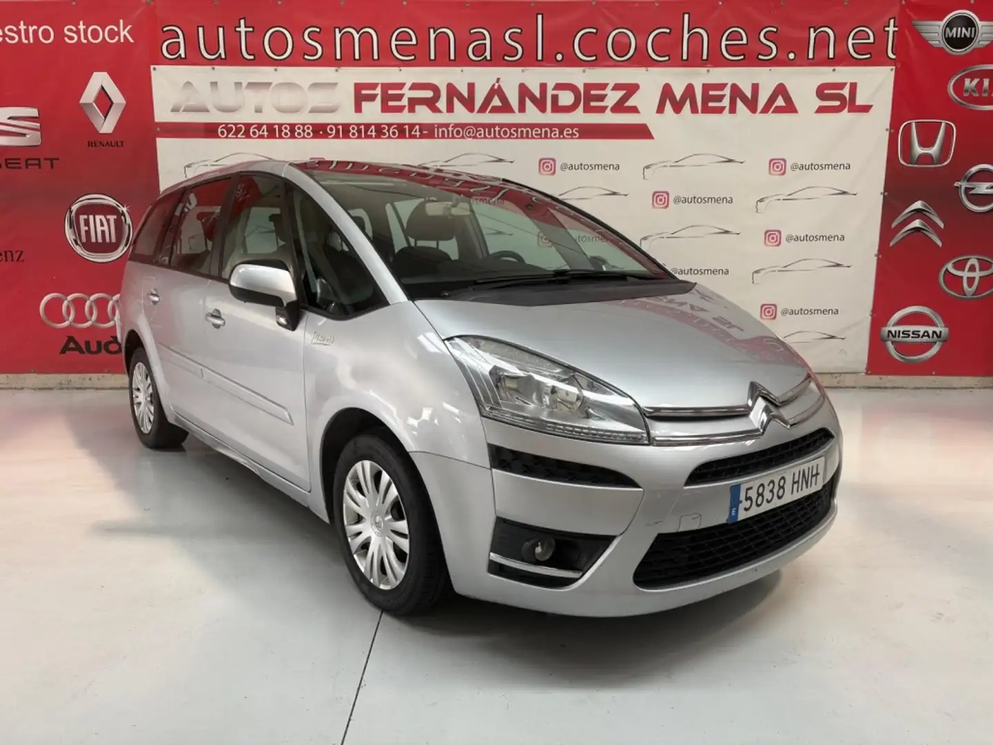 Citroen C4 Grand Picasso 1.6VTi Seduction Šedá - 1