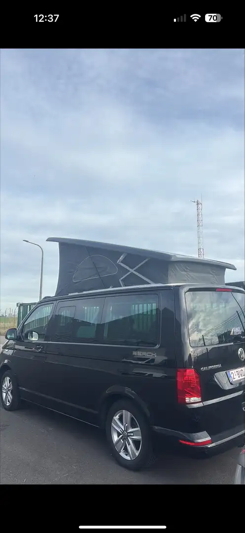 Volkswagen T6.1 California beach 20TDI , 110KW , boite DSG Noir - 2