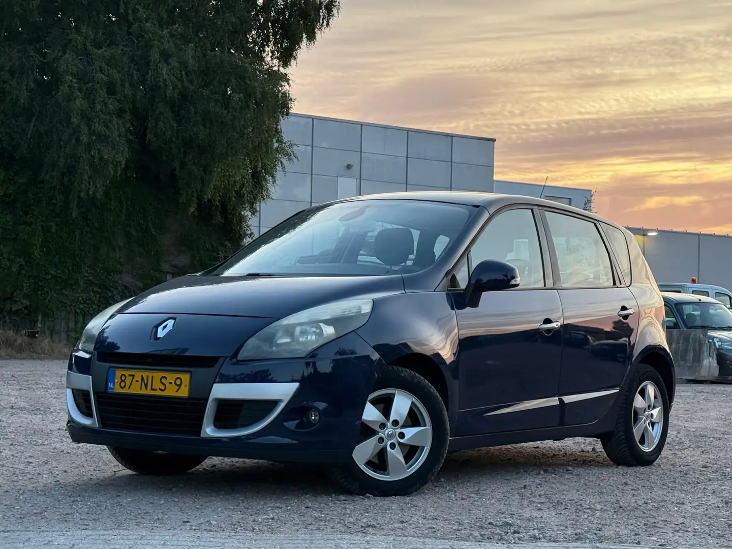 Renault Scenic 2.0 Dynamique/AUTOMAAT/NAVI Blauw - 1