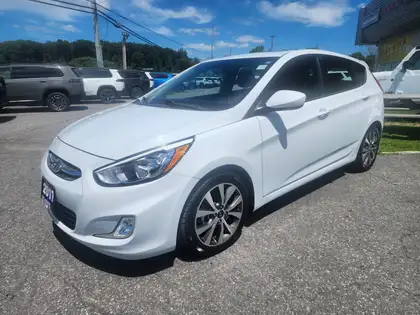 White 2017 Hyundai Accent Sedan Automatic