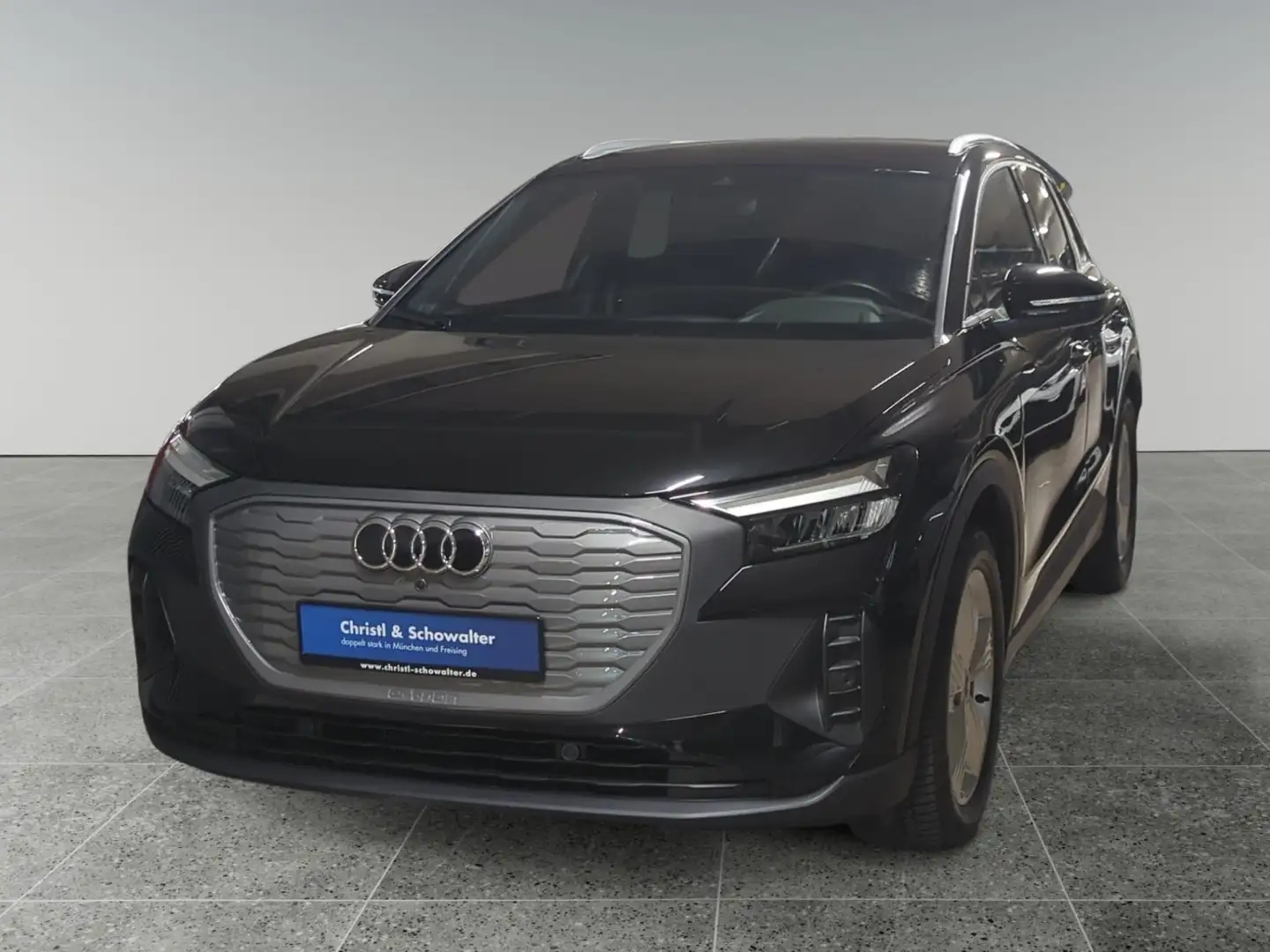 Audi Q4 e-tron Q4 40 e-tron S line Int. AHK LED NAVI KLIMA Zwart - 2