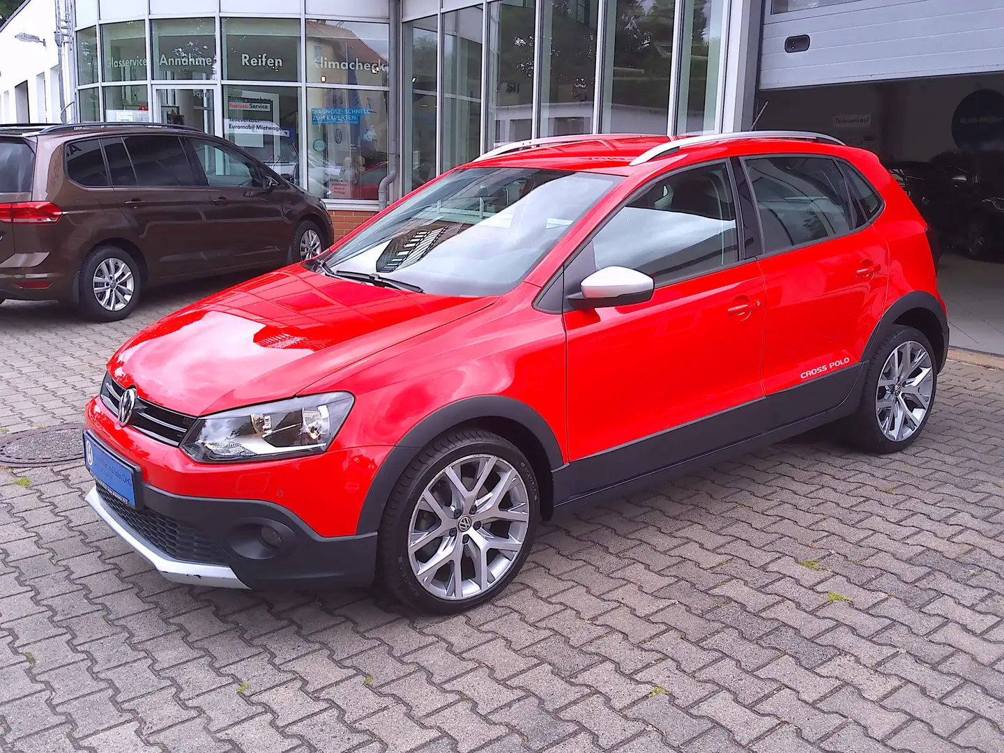 Volkswagen Polo Cross CrossPolo, Außensp. anklappbar, Klima, SH, MFL Rosso - 2
