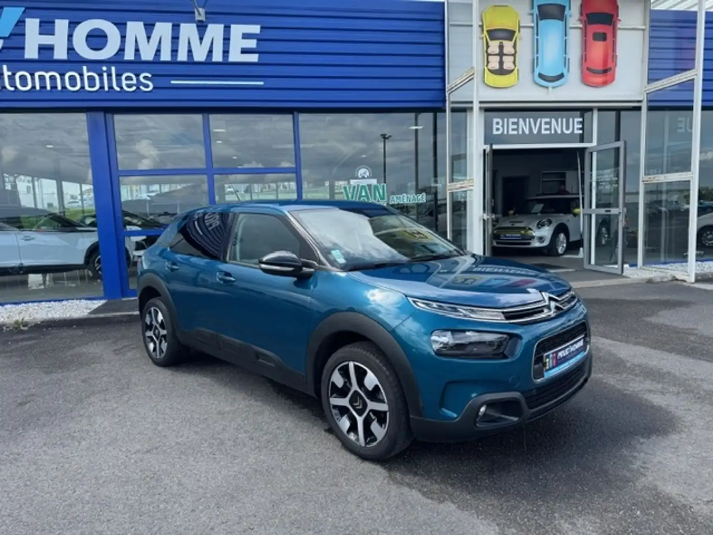 Citroen C4 Cactus PURETECH 110CH S\u0026S SHINE E6.D Bleu - 2